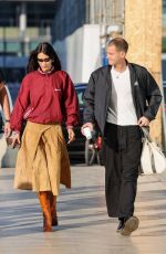 BELLA HADID and Marc Kalman Out at Milan Fashion Week 09/22/2022