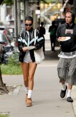 BELLA HADID and Marc Kalman Out in New York 09/19/2022