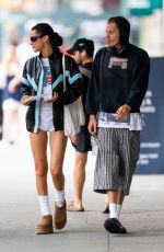 BELLA HADID and Marc Kalman Out in New York 09/19/2022