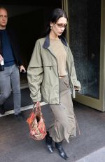 BELLA HADID and Marc Kalman Out Shopping in Milan 09/23/2022