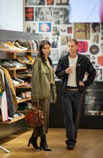 BELLA HADID and Marc Kalman Out Shopping in Milan 09/23/2022