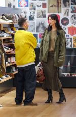 BELLA HADID and Marc Kalman Out Shopping in Milan 09/23/2022