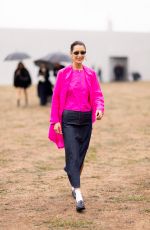 BELLA HADID Arrives at Jil Sander