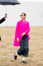 BELLA HADID Arrives at Jil Sander