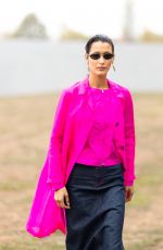 BELLA HADID Arrives at Jil Sander