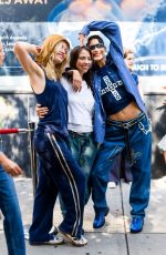 BELLA HADID Arrivves at Foo and Foo Show at New York Fashion Week 09/13/2022