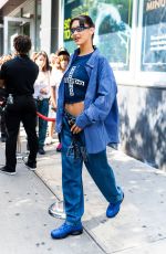 BELLA HADID Arrivves at Foo and Foo Show at New York Fashion Week 09/13/2022