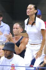 BELLA HADID at Serena Williams Game at US Open in New York 09/02/2022