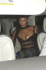 BELLA HADID Leaves Beyonce
