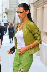 BELLA HADID Leaves Her Apartment in New York 09/09/2022