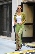 BELLA HADID Leaves Her Apartment in New York 09/09/2022