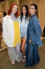 BELLA HADID on the Backstage at Burberry Spring/Summer 2023 Runway Show in London 09/26/2022