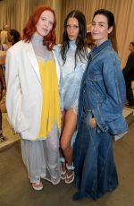 BELLA HADID on the Backstage at Burberry Spring/Summer 2023 Runway Show in London 09/26/2022