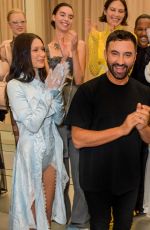 BELLA HADID on the Backstage at Burberry Spring/Summer 2023 Runway Show in London 09/26/2022