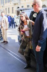 BELLA HADID Out at Milan Fashion Week 09/22/2022