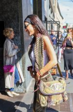BELLA HADID Out at Milan Fashion Week 09/22/2022