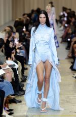 BELLA HADID Walks Runway at Burberry Show at London Fashion Week 09/26/2022