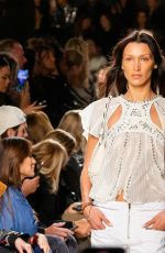 BELLA HADID Walks Runway at Isabel Marant Fashion Show in Paris 09/29/2022