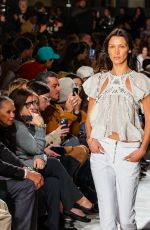 BELLA HADID Walks Runway at Isabel Marant Fashion Show in Paris 09/29/2022