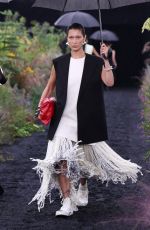 BELLA HADID Walks Runway at Jil Sander Show at Milan Fashion Week 09/24/2022