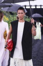 BELLA HADID Walks Runway at Jil Sander Show at Milan Fashion Week 09/24/2022