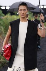 BELLA HADID Walks Runway at Jil Sander Show at Milan Fashion Week 09/24/2022