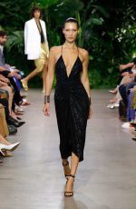 BELLA HADID Walks Runway at Michael Kors Runway Show in New York 09/14/2022