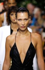 BELLA HADID Walks Runway at Michael Kors Runway Show in New York 09/14/2022