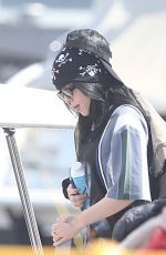 BILLIE EILISH on a Boat with Her Family in Perth 09/28/2022