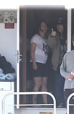 BILLIE EILISH on a Boat with Her Family in Perth 09/28/2022