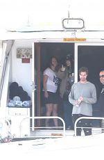 BILLIE EILISH on a Boat with Her Family in Perth 09/28/2022