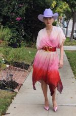 BLANCA BLANCO Out and About in Beverly Hills 09/10/2022