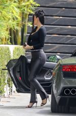 BRE TIESI Filming a Scene for Their New Episodes in Los Angeles 09/08/2022