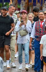 BRIE LARSON and Elijah Celebrate Release of Their New Shortfilm at Disneyland 09/09/2022