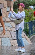 BRIE LARSON and Elijah Celebrate Release of Their New Shortfilm at Disneyland 09/09/2022