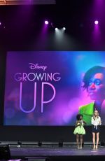 BRIE LARSON at Growing Up Panel at D23 Expo in Anaheim 09/11/2022