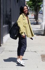 BRITT STEWART Arrives at Dance Practice in Hollywood 08/11/2022