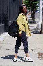 BRITT STEWART Arrives at Dance Practice in Hollywood 08/11/2022