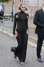 BRUNA MARQUEZINE at Burberry Catwalk Show at London Fashion Week 09/26/2022