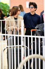 CAMILA MENDES Arrives at Venice Airport 09/02/2022