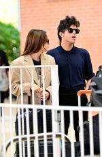 CAMILA MENDES Arrives at Venice Airport 09/02/2022