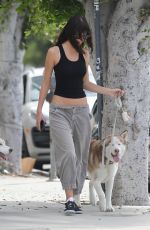 CAMILA MORRONE Out with Friends and Her Dogs in West Hollywood 09/04/2022