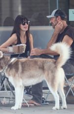 CAMILA MORRONE Out with Friends and Her Dogs in West Hollywood 09/04/2022