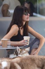 CAMILA MORRONE Out with Friends and Her Dogs in West Hollywood 09/04/2022