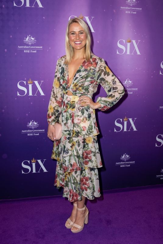 CANDICE DIXON at Six The Musical Sydney Opening Night 08/31/2022