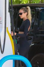 CANDICE SWANEPOEL at a Gas Station in Miami 09/08/2022