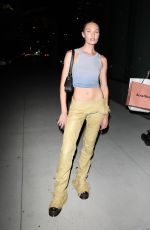 CANDICE SWANEPOEL Leaves Vogue Runway Show in New York 09/12/2022