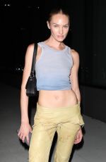 CANDICE SWANEPOEL Leaves Vogue Runway Show in New York 09/12/2022