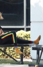 CARa DELEVINGNE Boarding a Private Jet in Los Angeles 09/06/2022