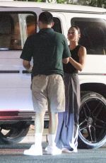 CARA SANTANA Arrives at a Private Party at San Vicente Bungalow in West Hollywood 09/23/2022